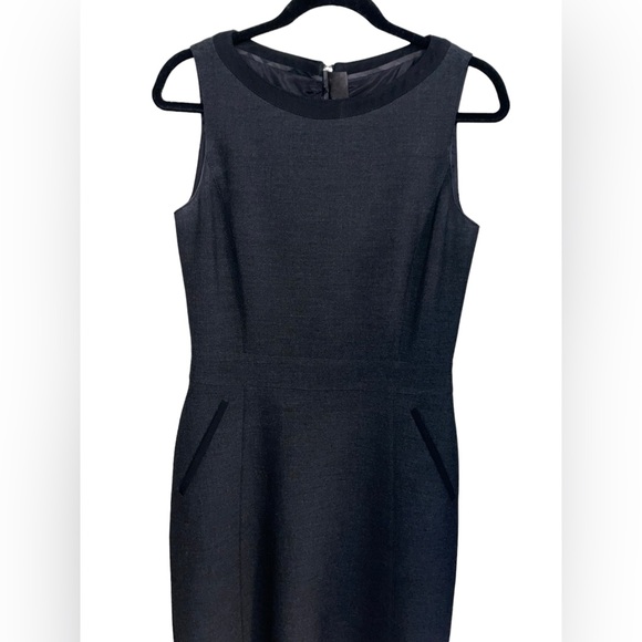 BURBERRY LONDON Sleeveless Charcoal
Sheath Women’s Dress Size 8 - Picture 3 of 13